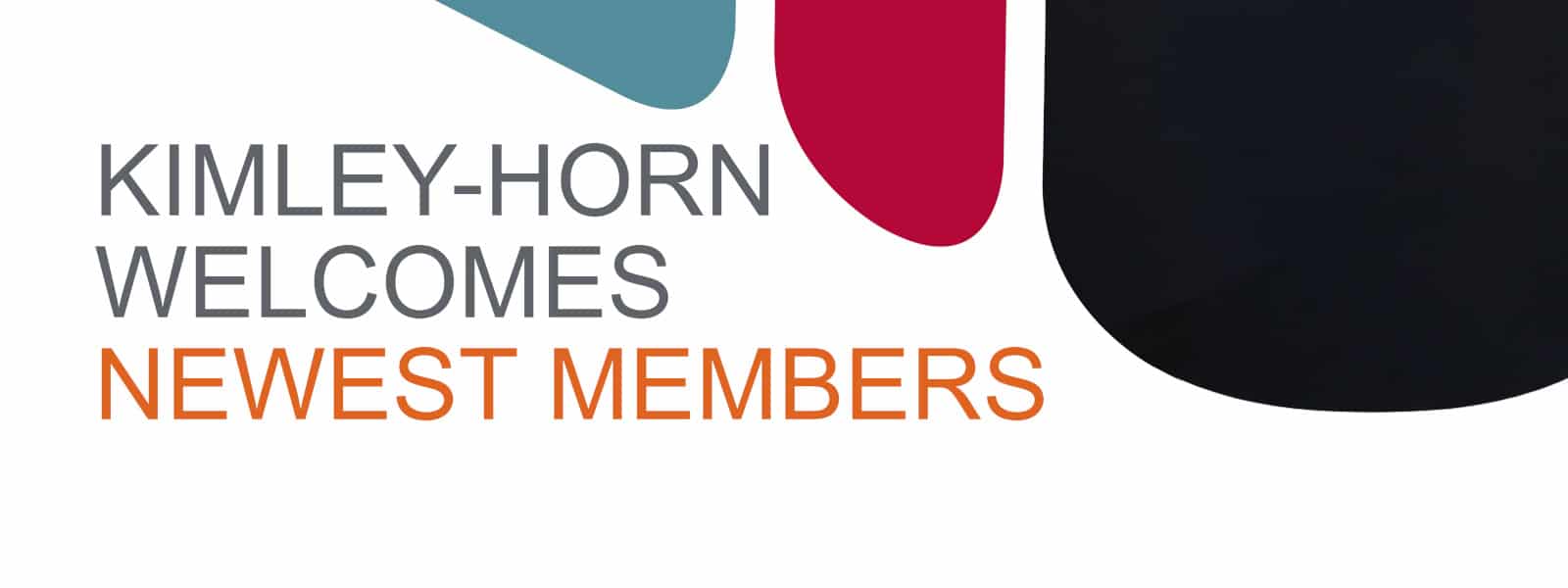 Kimley-Horn's Newest Members December 2025 Banner