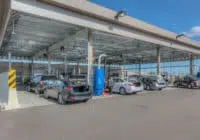 Kimley-Horn provided engineering consulting services to assist in Terminal 2-Humphrey's rent-a-car expansion.