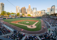 Kimley-Horn performed landscape architecture, streetscape, and urban corridor design for BB&T Ballpark, home of the Charlotte Knights AAA baseball team.
