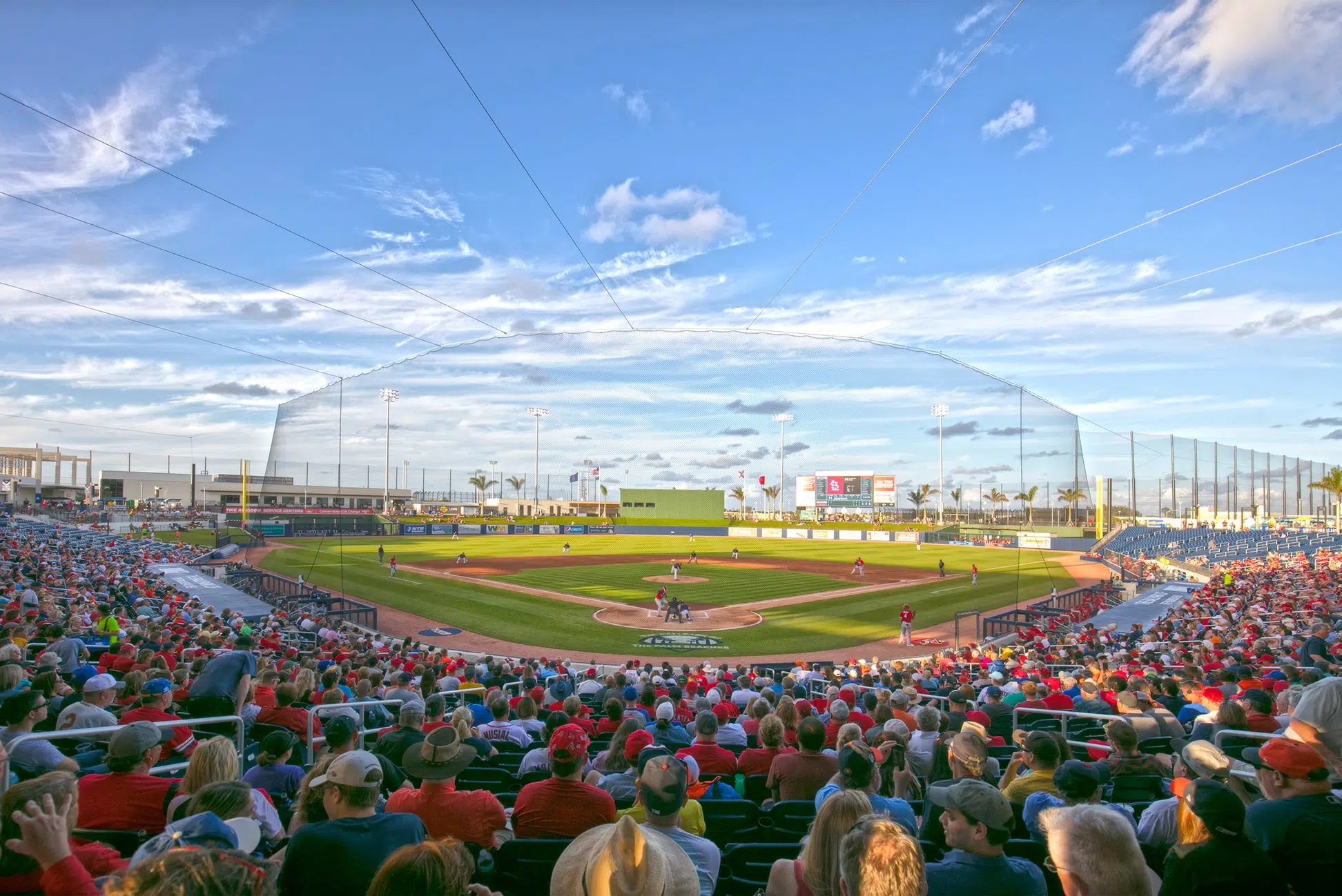 Kimley-Horn provided civil engineering services for the development of the FITTEAM Ballpark of the Palm Beaches in West Palm Beach, FL