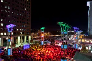 Kimley-Horn provided civil engineering, traffic planning, and transportation engineering services for the revitalization of Fayetteville Street in Raleigh.