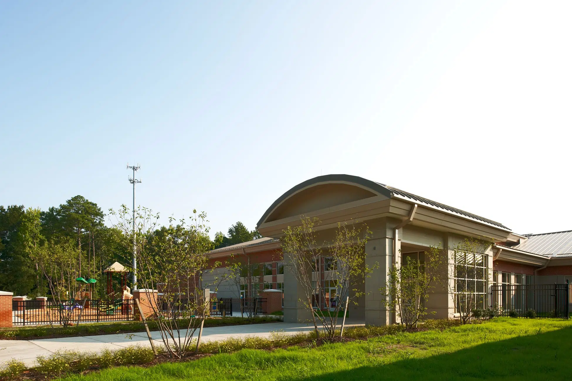 Kimley-Horn provided infrastructure planning and site design services to Hampton Public Schools for the construction of two middle/elementary schools.