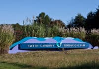 Kimley-Horn provided stormwater consulting services for a wetland retrofit to treat the runoff for a parking area at the North Carolina Zoological Park.