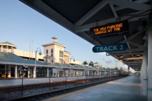 Kimley-Horn created a master plan and design-build criteria for a parking garage at the Fort Lauderdale/Hollywood International Airport Tri-Rail Station.