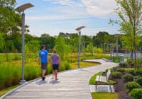 Kimley-Horn provided planning, landscape architecture, surface water, and environmental services for the North Carolina Veteran's Park in Fayetteville, NC.