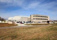 Kimley-Horn designed, permitted, and administered construction phase services for the Galaxy Fixed-Base Operator (FBO) at the Conroe-North Houston Airport.