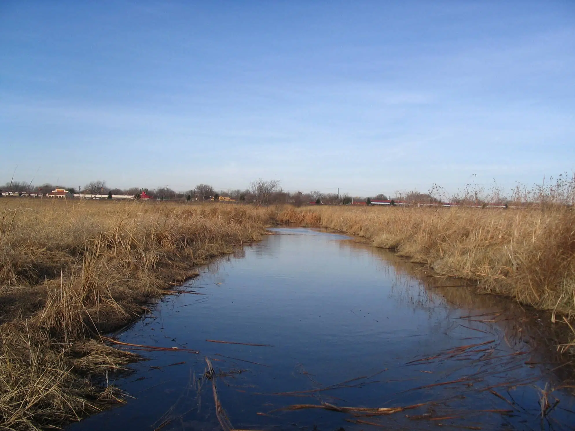 The City of Saginaw tasked Kimley-Horn with performing a watershed analysis for a major storm drainage system along Business Highway 287 (116 acres).