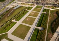 Kimley-Horn provided environmental, site civil, stormwater, and landscape architecture services for the Pentagon Library and Conference Center (PLC2).