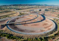 Kimley-Horn provided roadway, drainage, structural, traffic, and landscape services for the interchange modifications on SR 143 in Phoenix, Arizona.