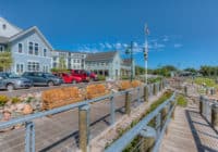 Kimley-Horn provided civil design, land development, landscape architecture, and stormwater services for the BoatWorks Commons in White Bear Lake, MN.