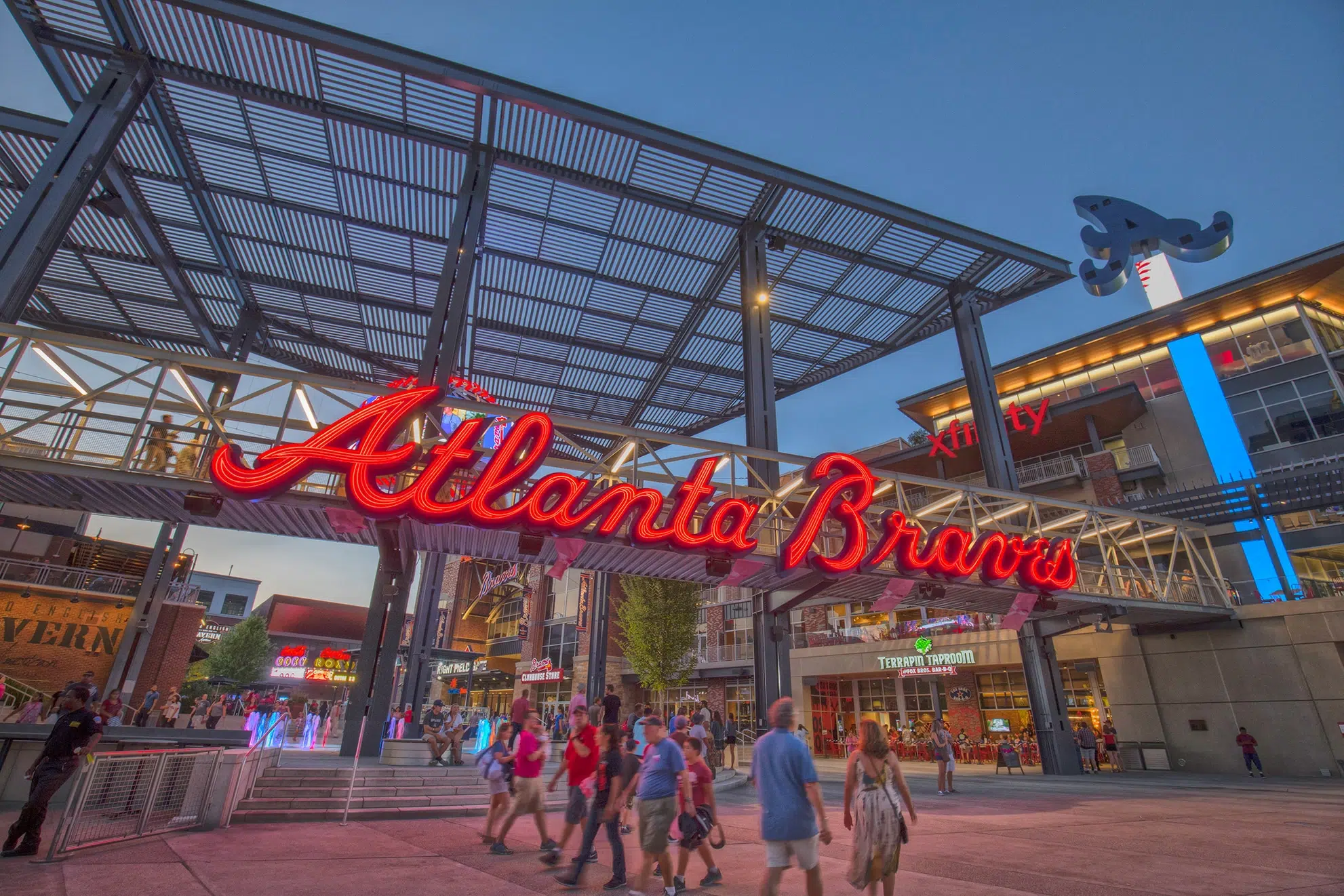 Atlanta Braves Truist Park and The Battery Atlanta - oggsync.com