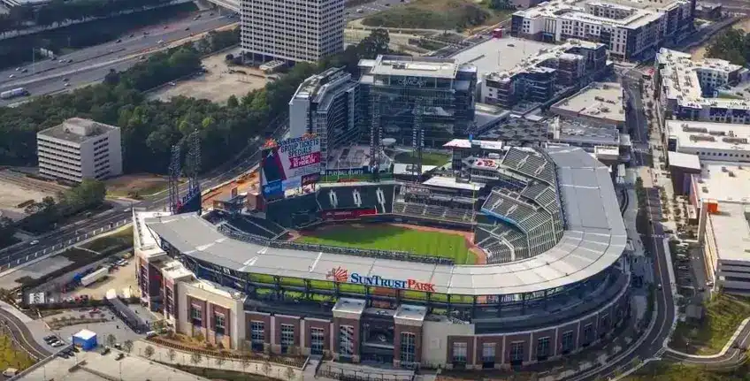 Video Photo Sun Truist Park