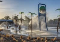 Splash pad at Alyce Gereaux Park