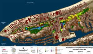 Kimley-Horn conducted a preliminary flood study for the City of Virginia Beach to determine the most effective options to reduce flooding in the area.