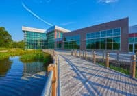 Kimley-Horn provided engineering, surface water, and stormwater management services for the new Bow Creek Recreation Center in Virginia Beach, VA