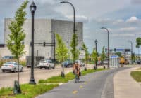 Kimley-Horn designed the reconstruction of the Hennepin/Lyndale Avenue corridor between Franklin Avenue and Dunwoody Boulevard in Minneapolis, MN