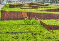 Part of the Minneapolis-St. Paul International Airport Terminal 2-Humphrey expansion, Kimley-Horn landscape architects designed the first green roof at MSP.