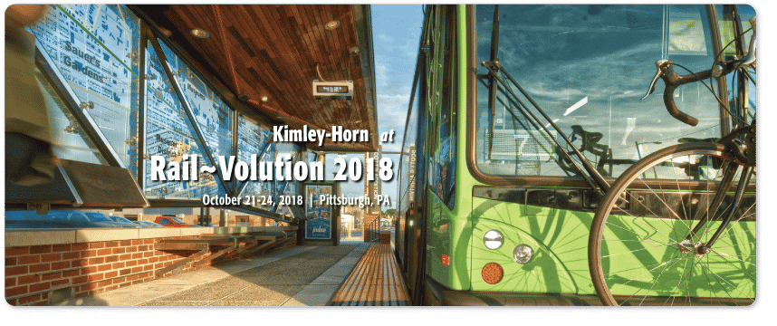 Kimley-Horn at Rail~Volution 2018