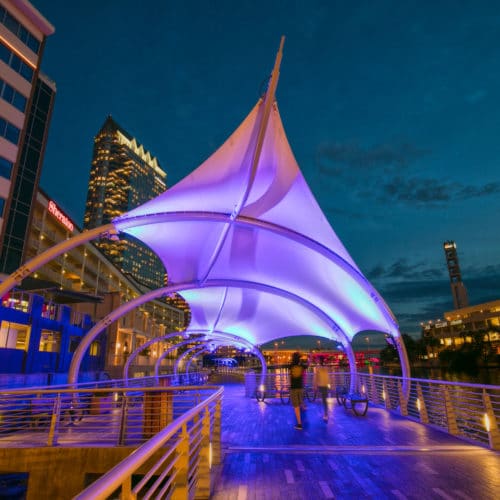 The Tampa Riverwalk has been named the 2018 Great Places in American