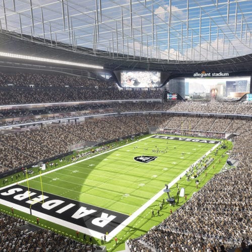 Kimley-Horn sports projects - Allegiant Stadium Las Vegas Raiders