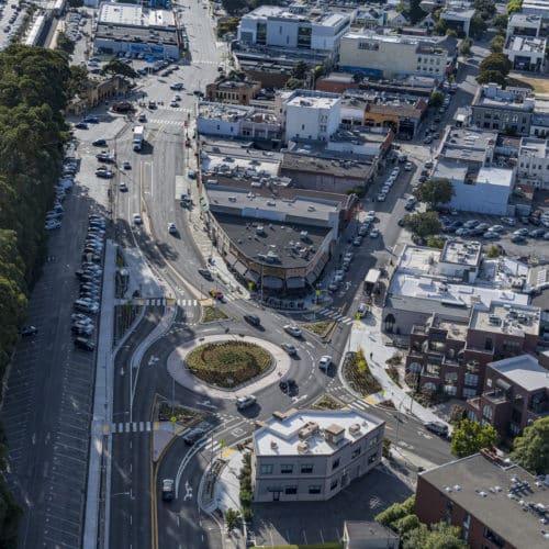 California Drive Roundabout