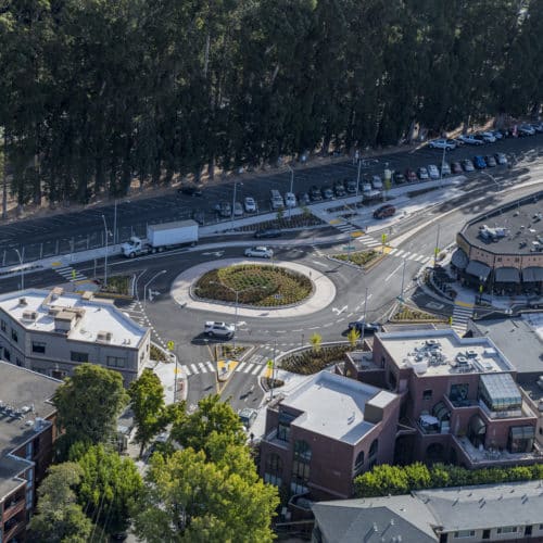 California Drive Roundabout