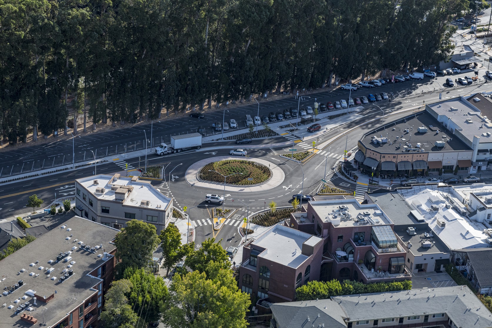 California Drive Roundabout