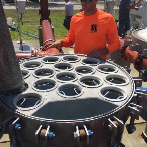 Sand filtration system on largest PFAS treatment system in United States