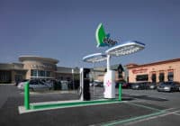 eVgo in commercial retail parking lot - electricity consultants