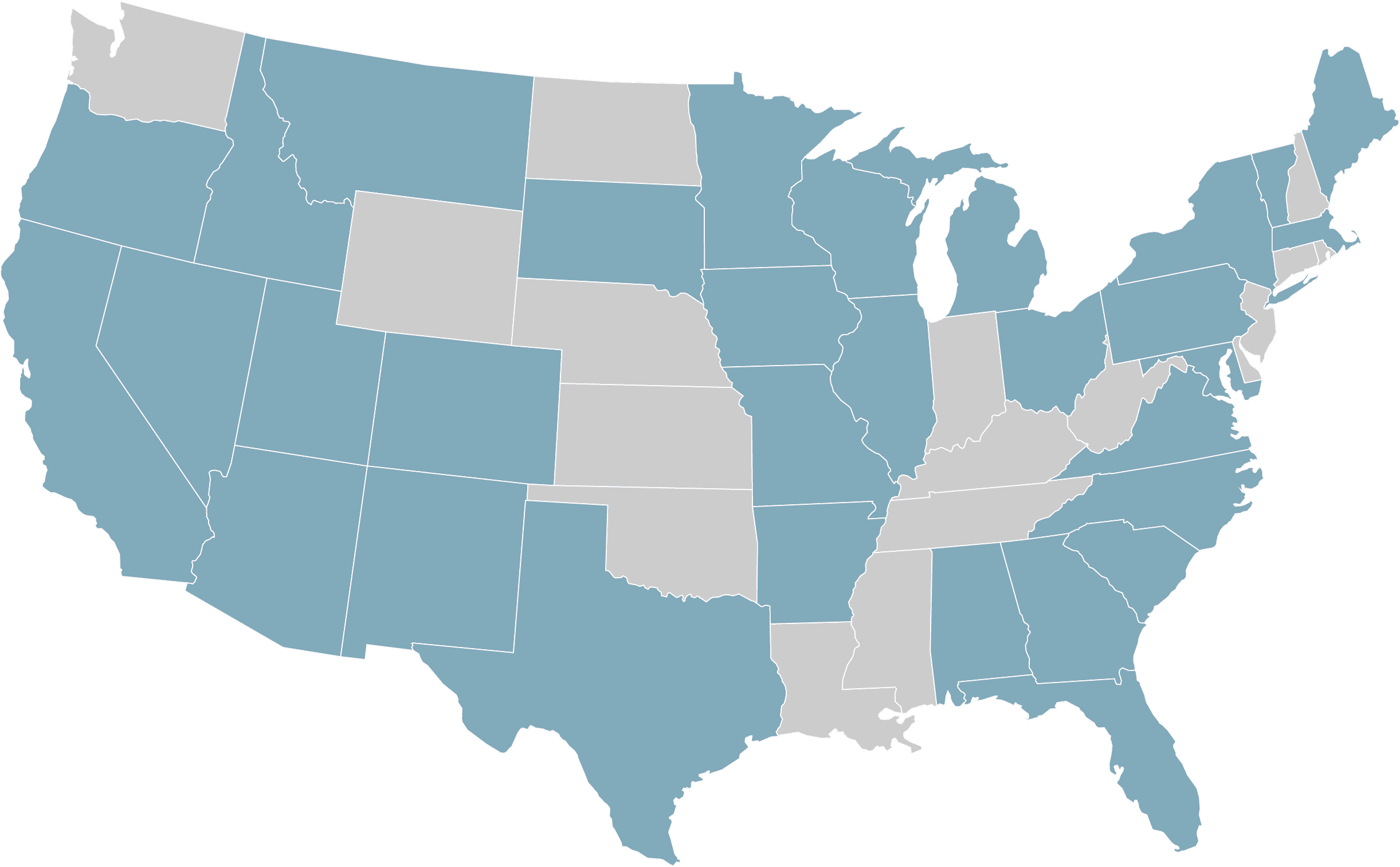 responding states blue