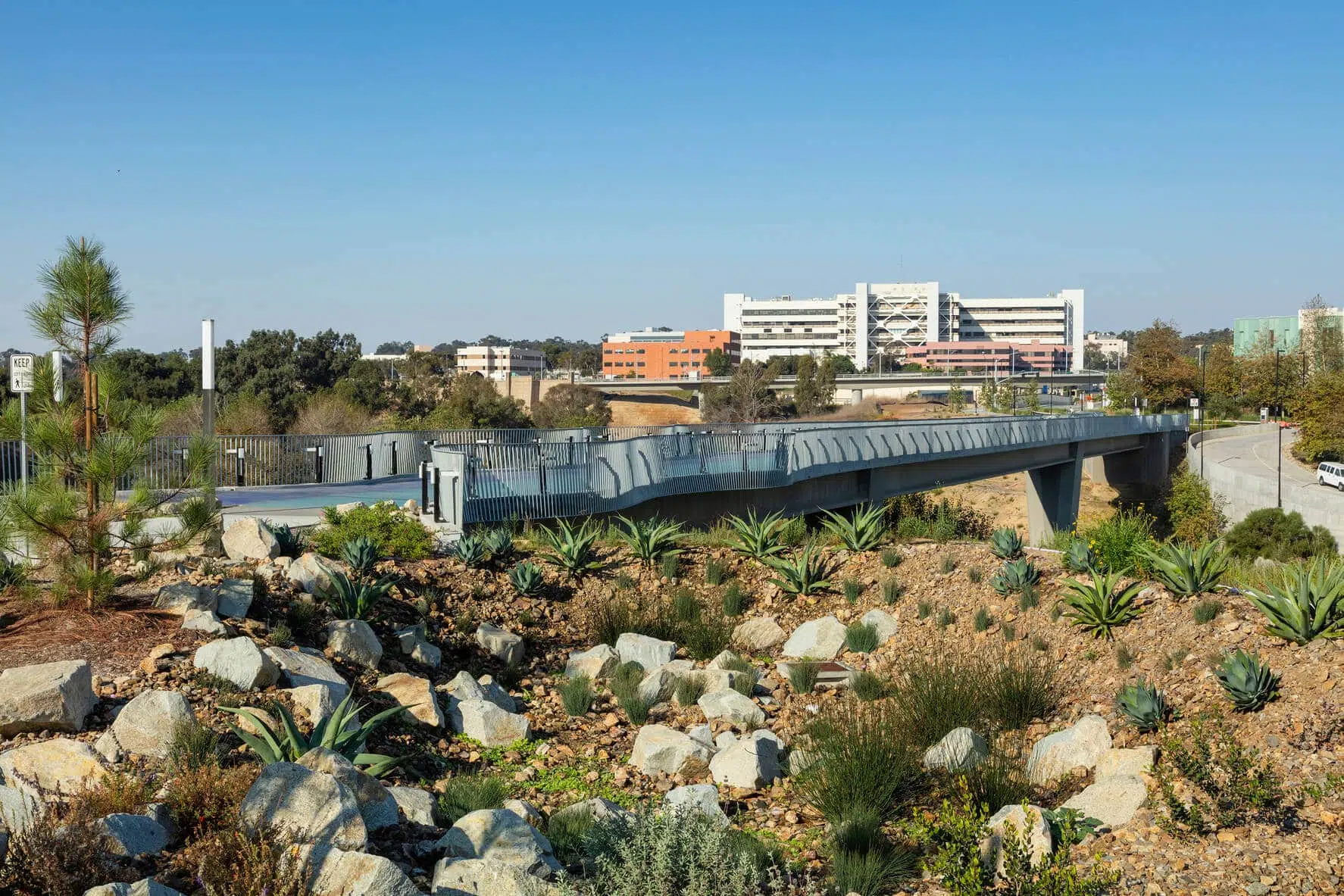 UCSD Mesa Housing Bridge