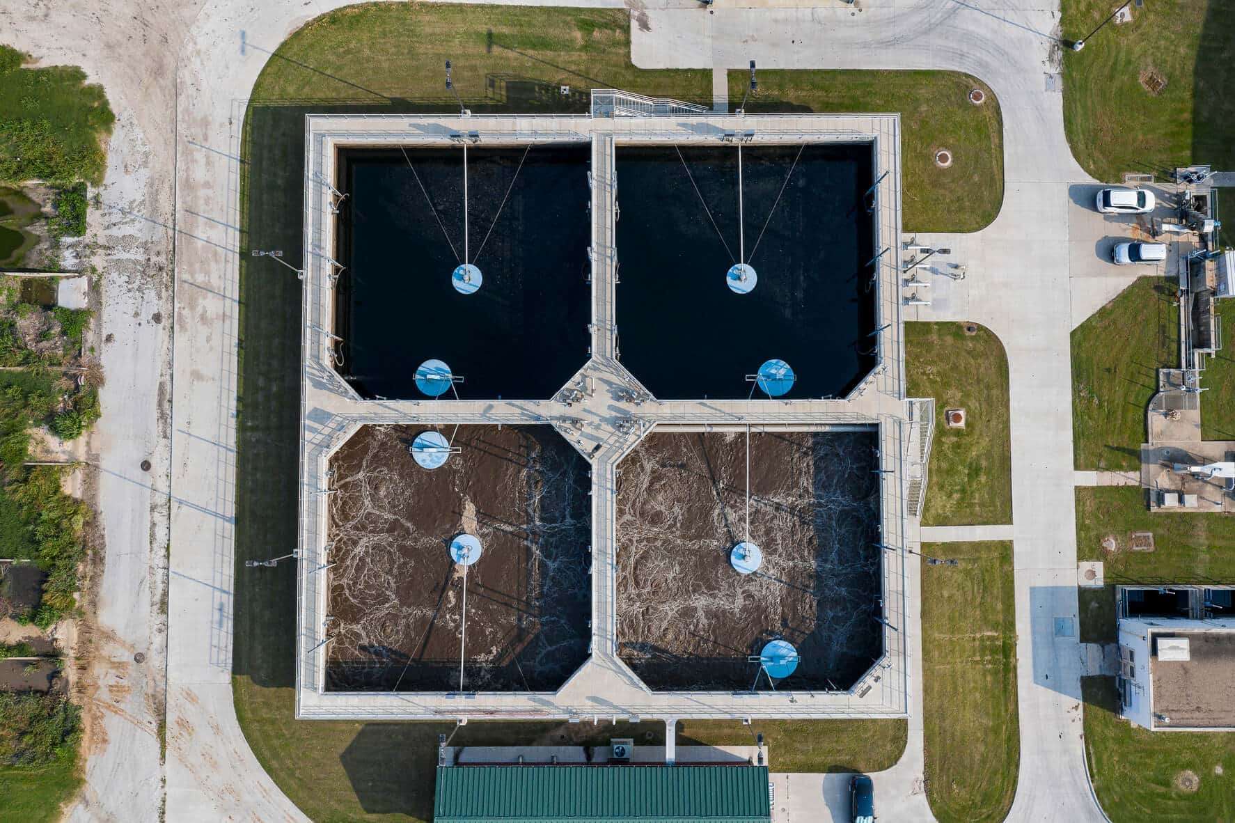 Gainesville Wastewater Treatment Plant Aerial