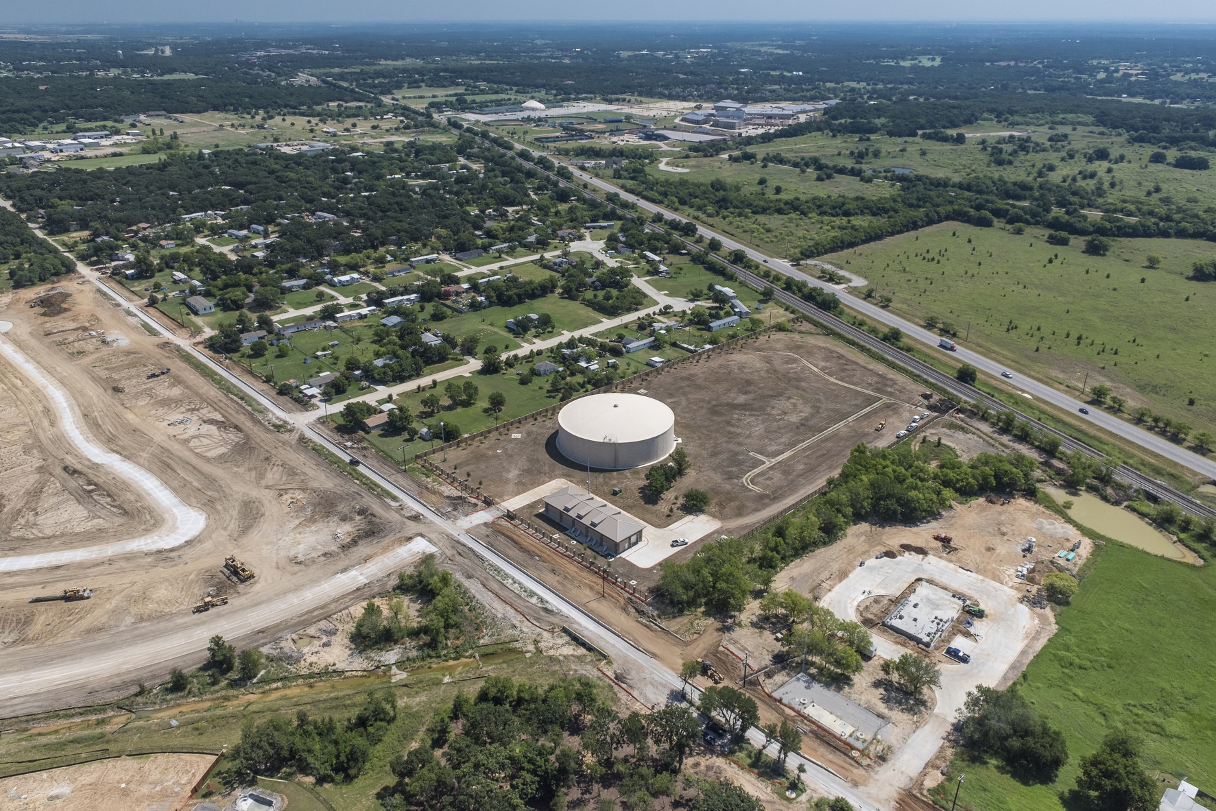 Aerial Dallas Western