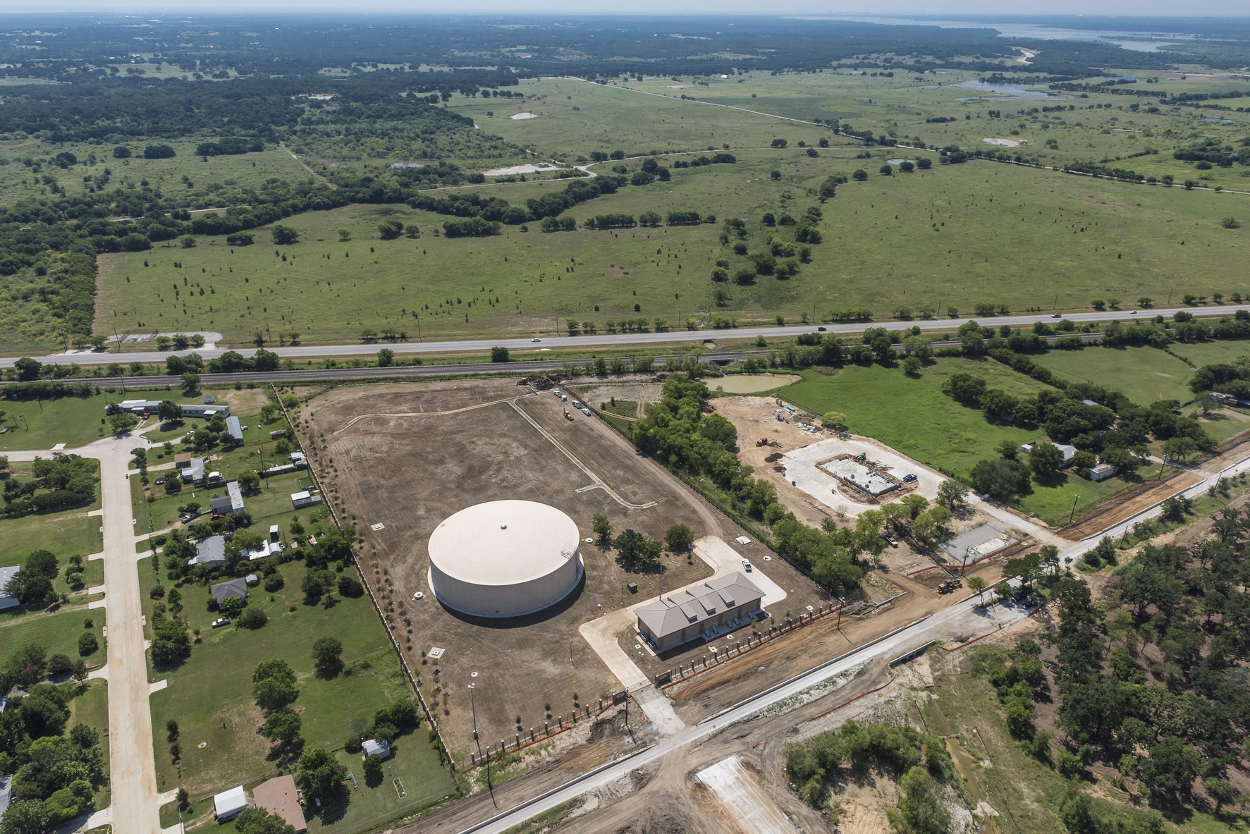 Aerial Pump Station