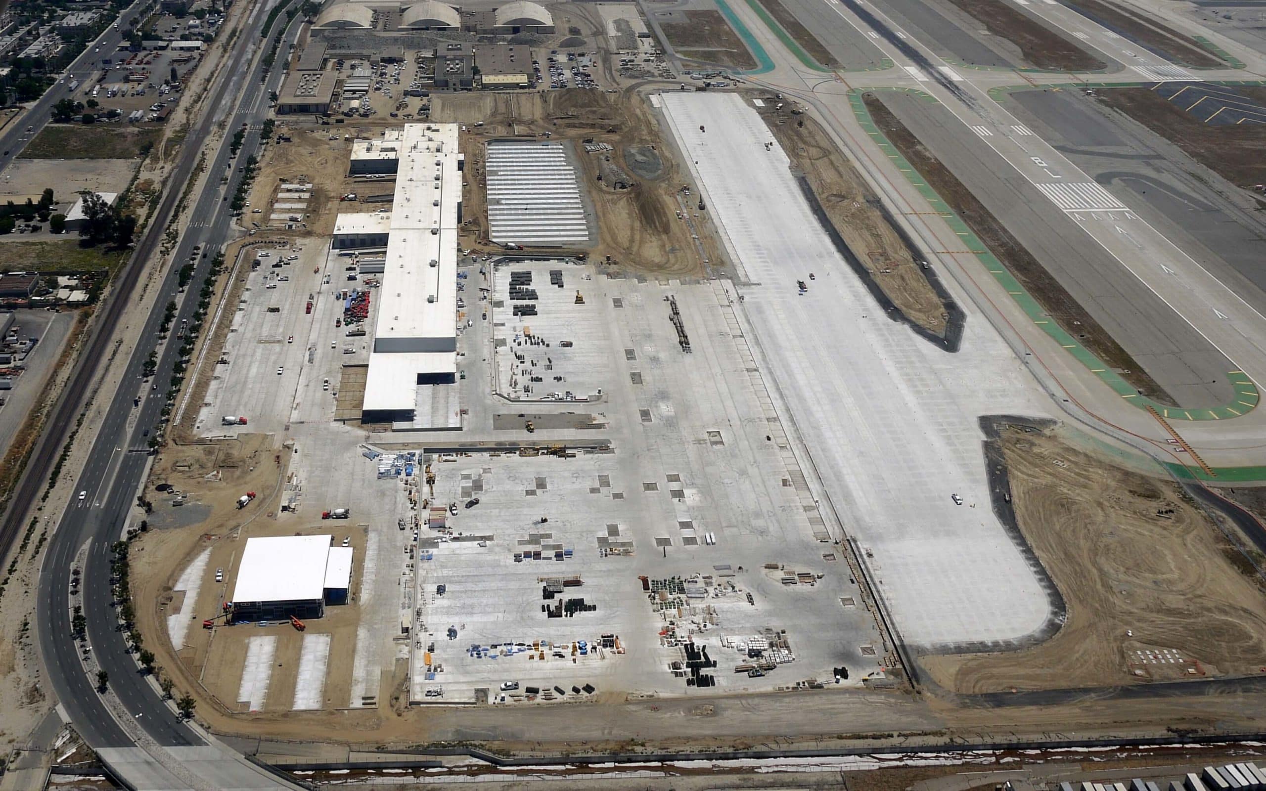 FedEx cargo facility site at the Ontario International Airport