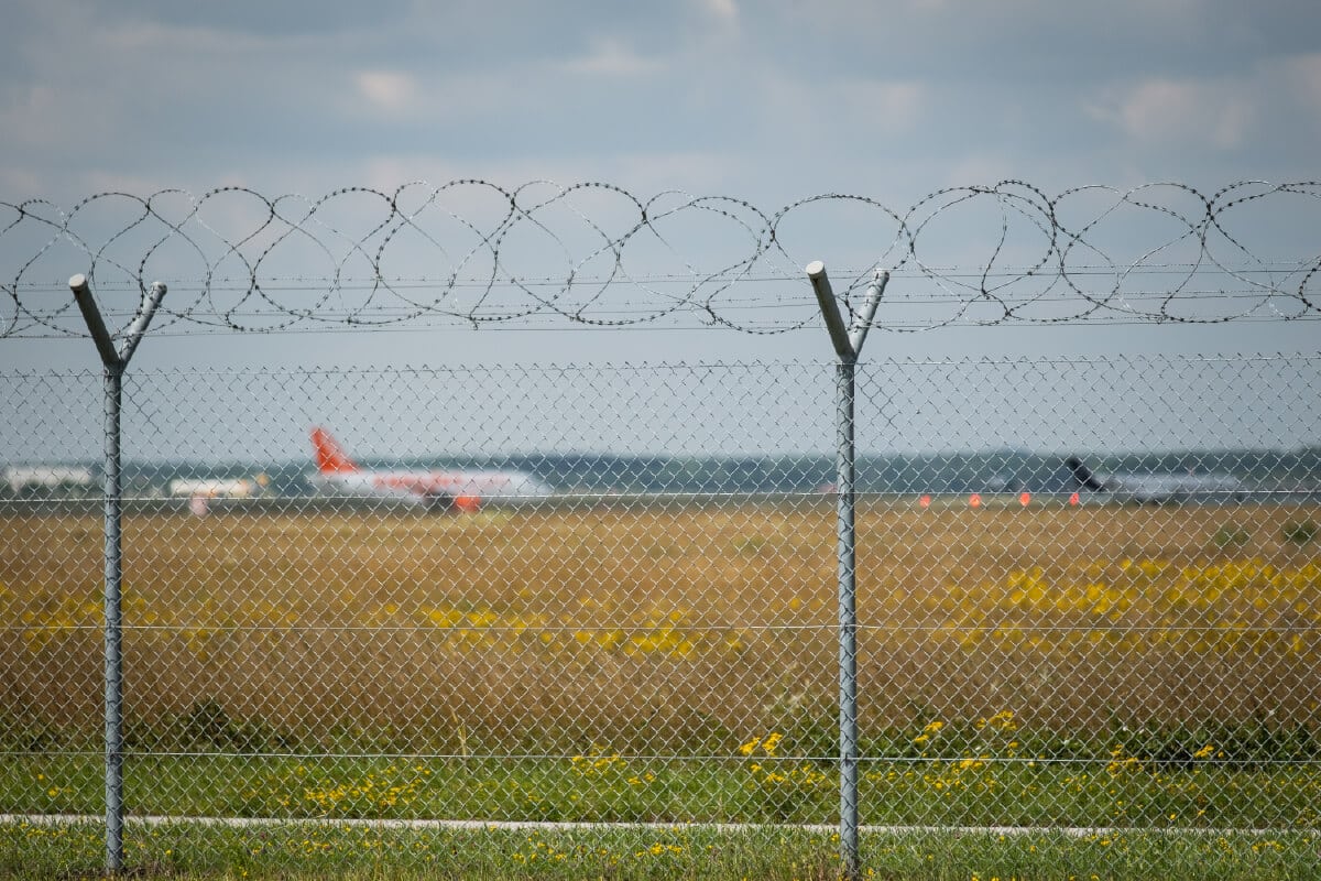 Airport Security Fencing
