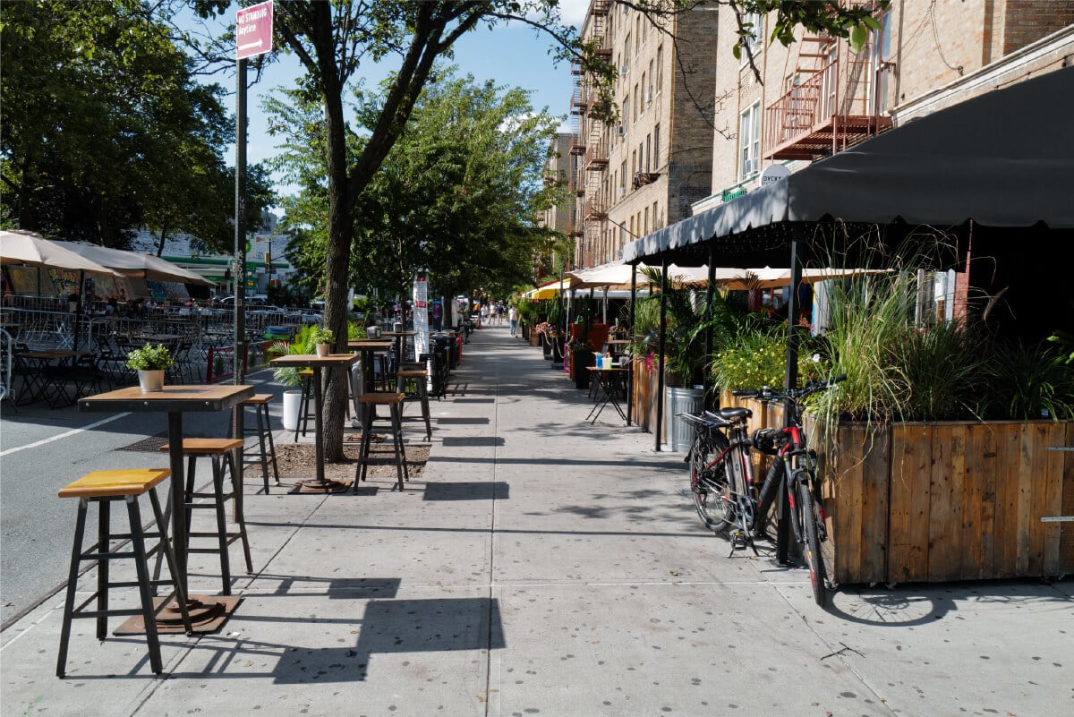 Outdoor Dining and Retail Risk Factors