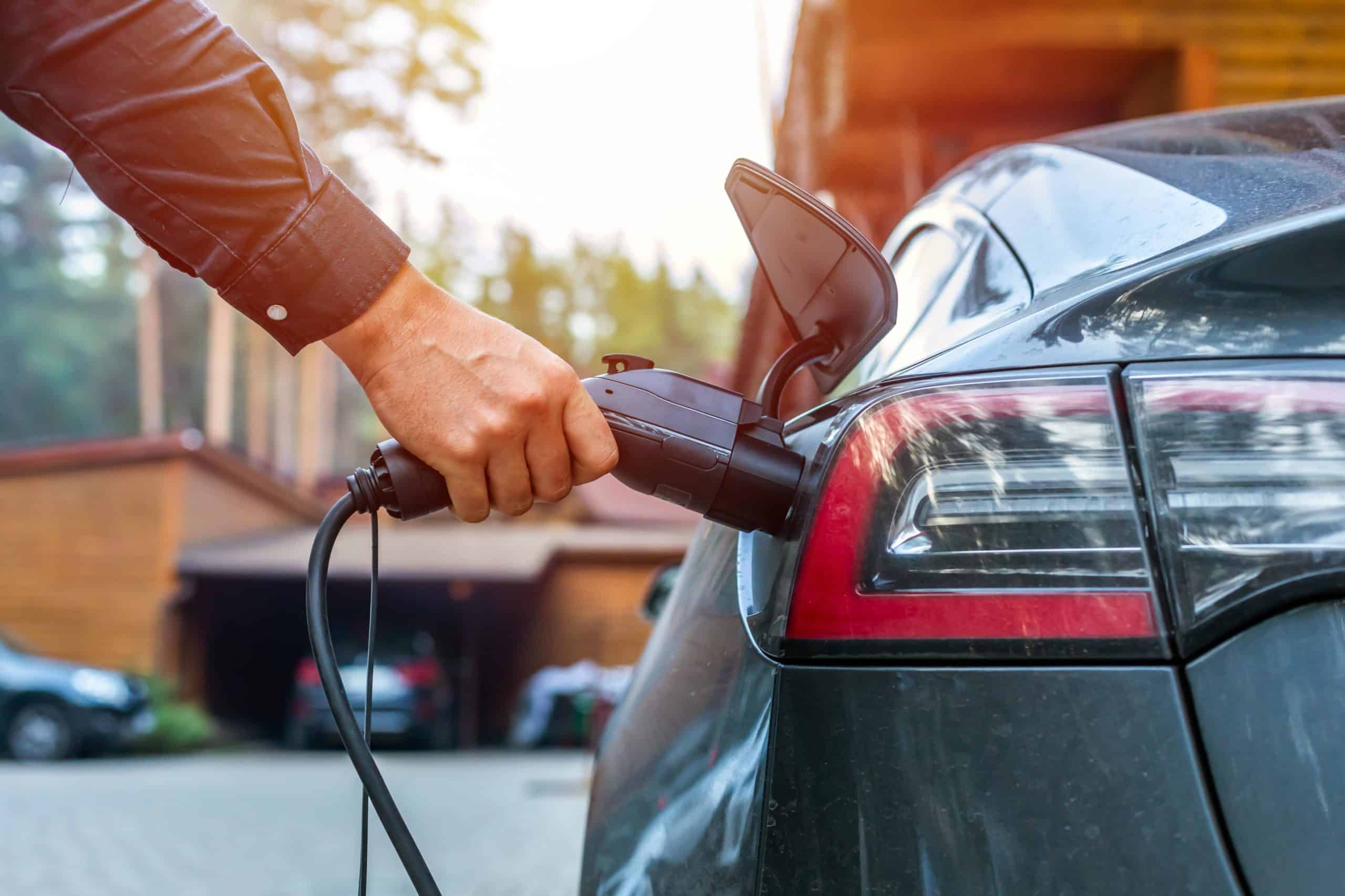 Example of Charging Infrastructure to an EV