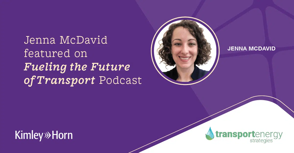 Jenna McDavid - Fueling the future of transport