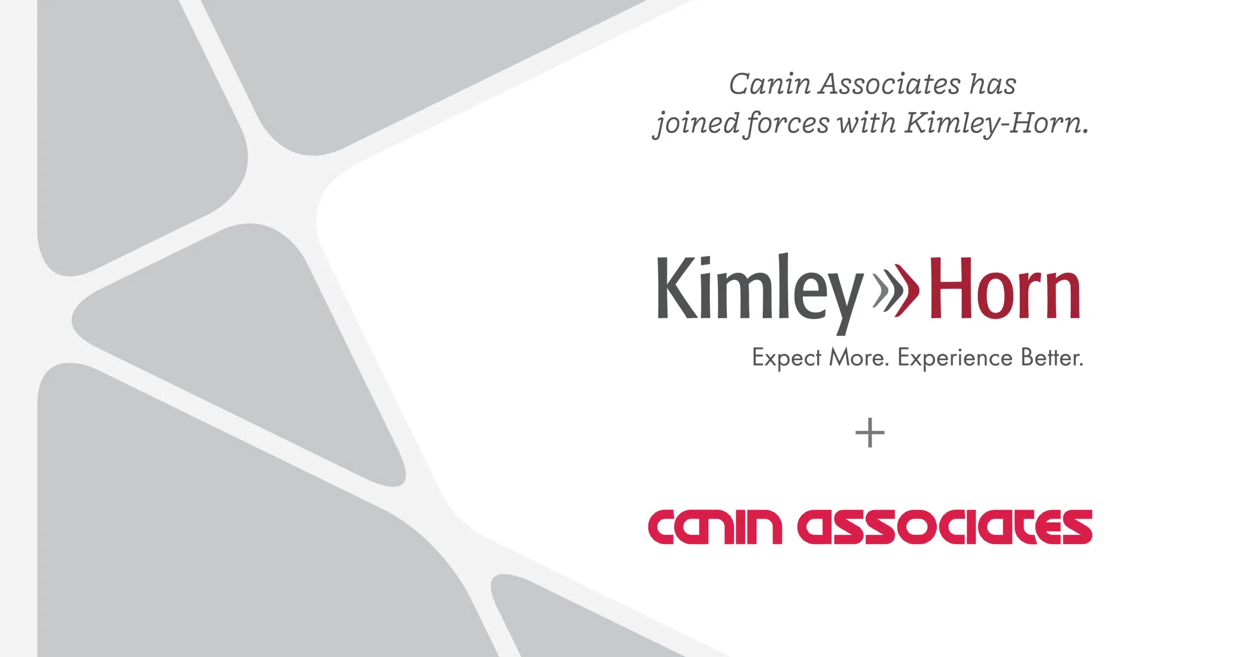 Cannon Associates Joins forces with Kimley-Horn