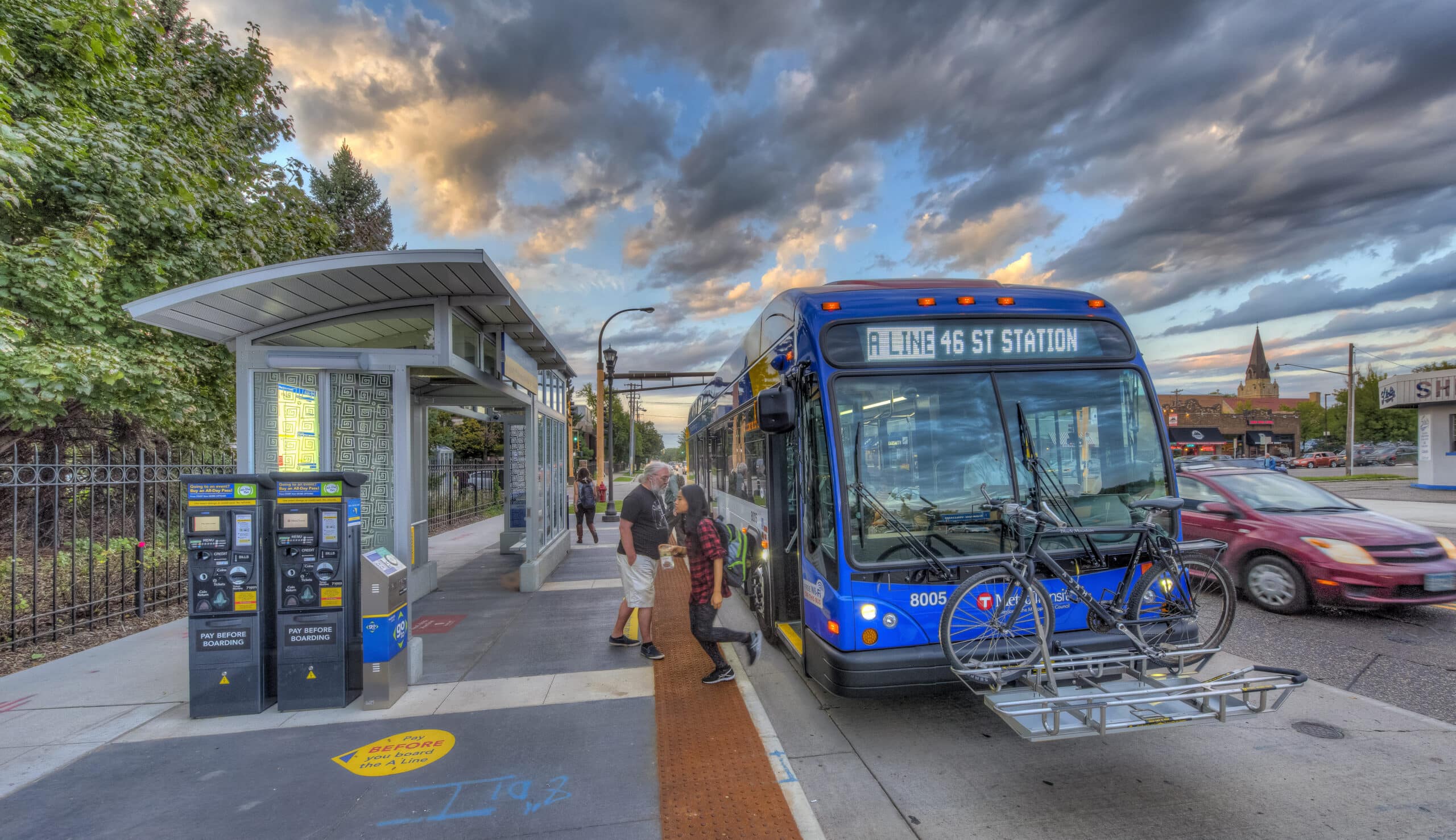 Metro Transit, A Line BRT, St. Paul, MN