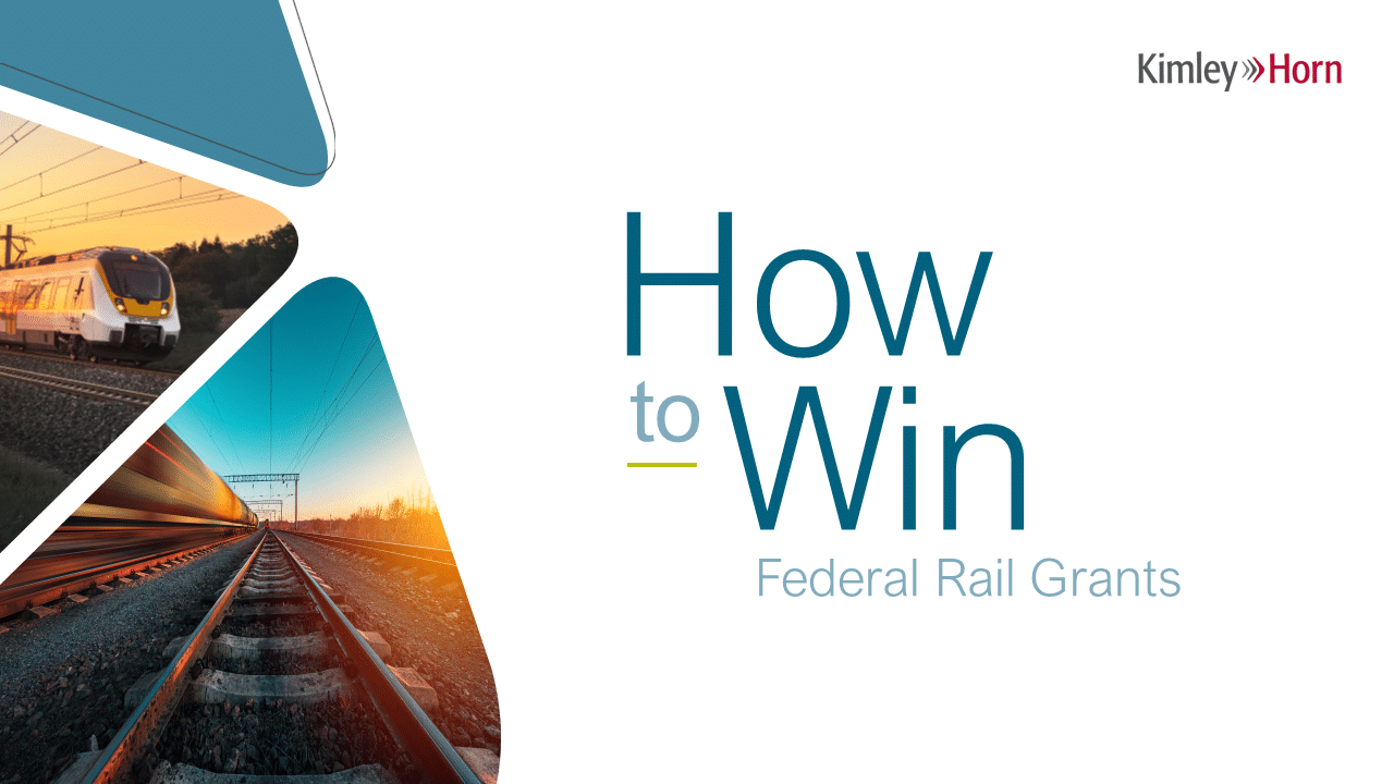 How to Win Federal Rail Grants Webinar