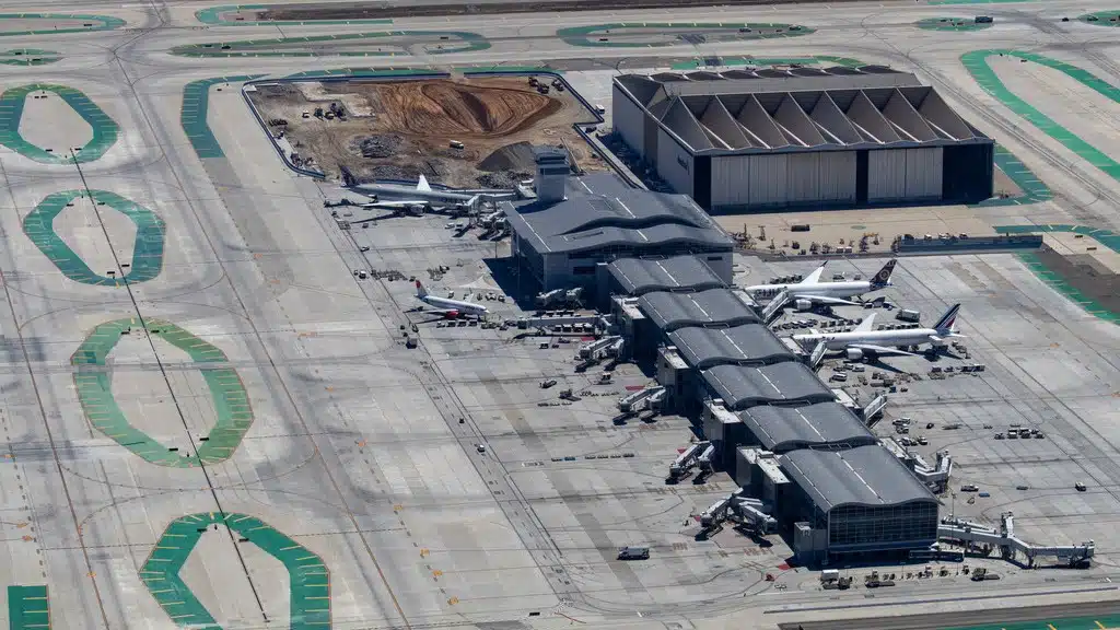 LAX West Gates Runway