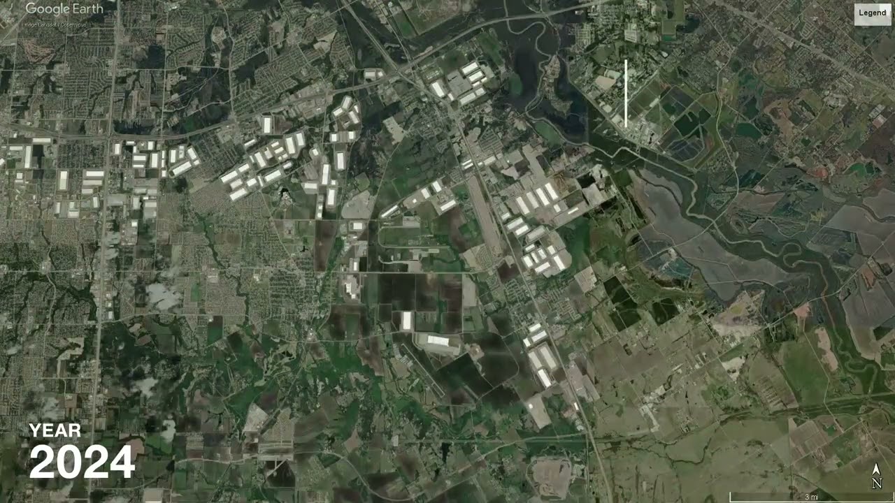 Dallas Logistics Hub Arial Video