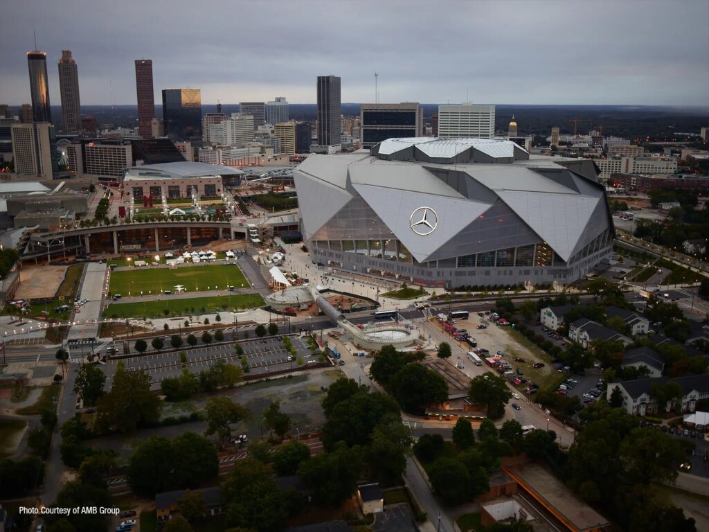 Mercedes-Benz Stadium Atlanta Falcons and Kimley-Horn