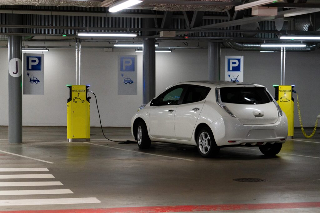 Airport Parking Garage EV Charging