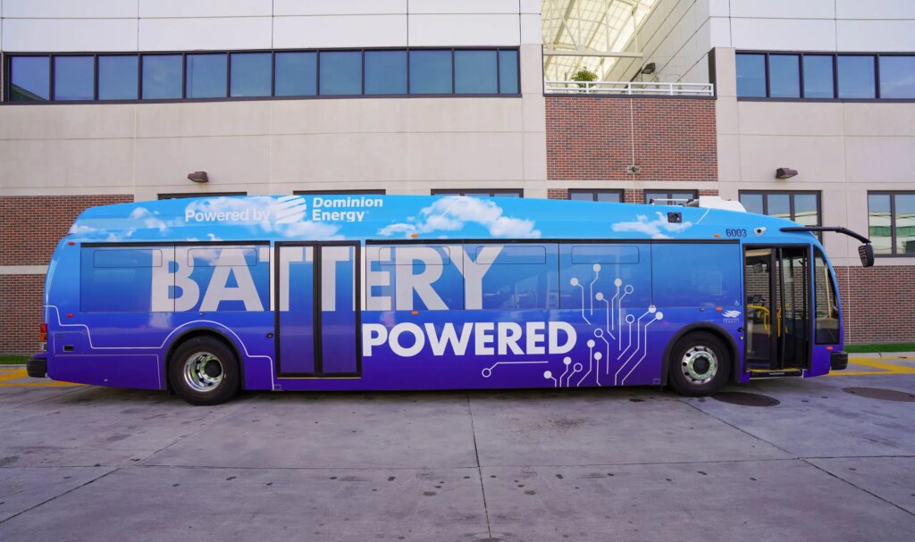 Battery Powered Zero Emission Bus