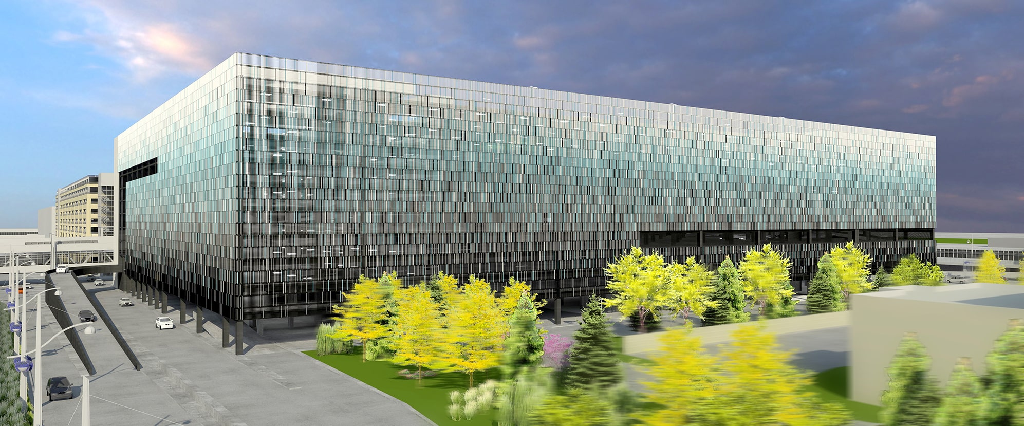 Kimley-Horn is providing civil engineering services for the landside expansion of the Terminal 1-Lindbergh, Minneapolis-St. Paul International Airport