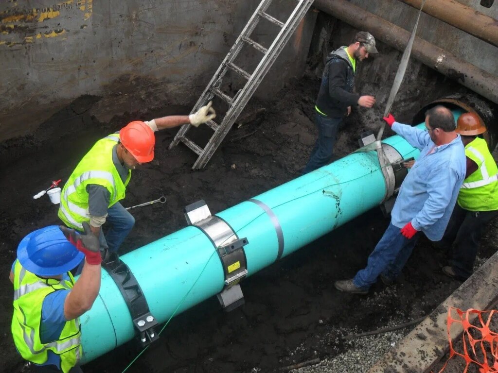 jack and bore installation