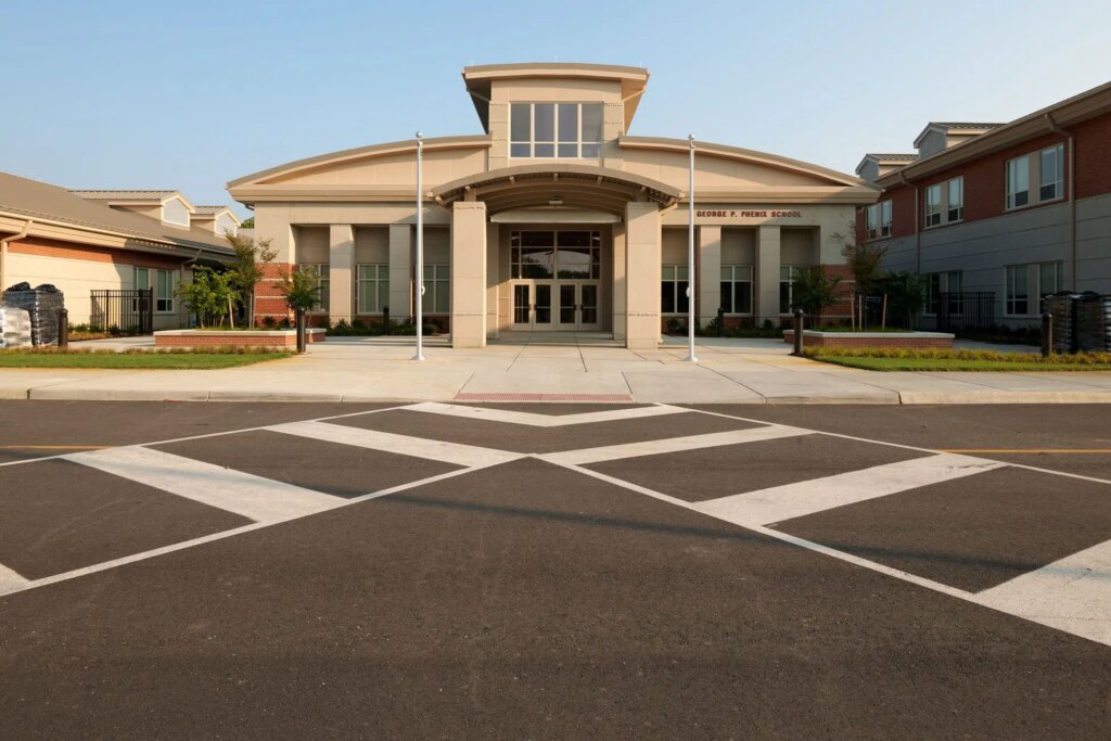 Kimley-Horn provided infrastructure planning and site design services to Hampton Public Schools for the construction of two middle/elementary schools.